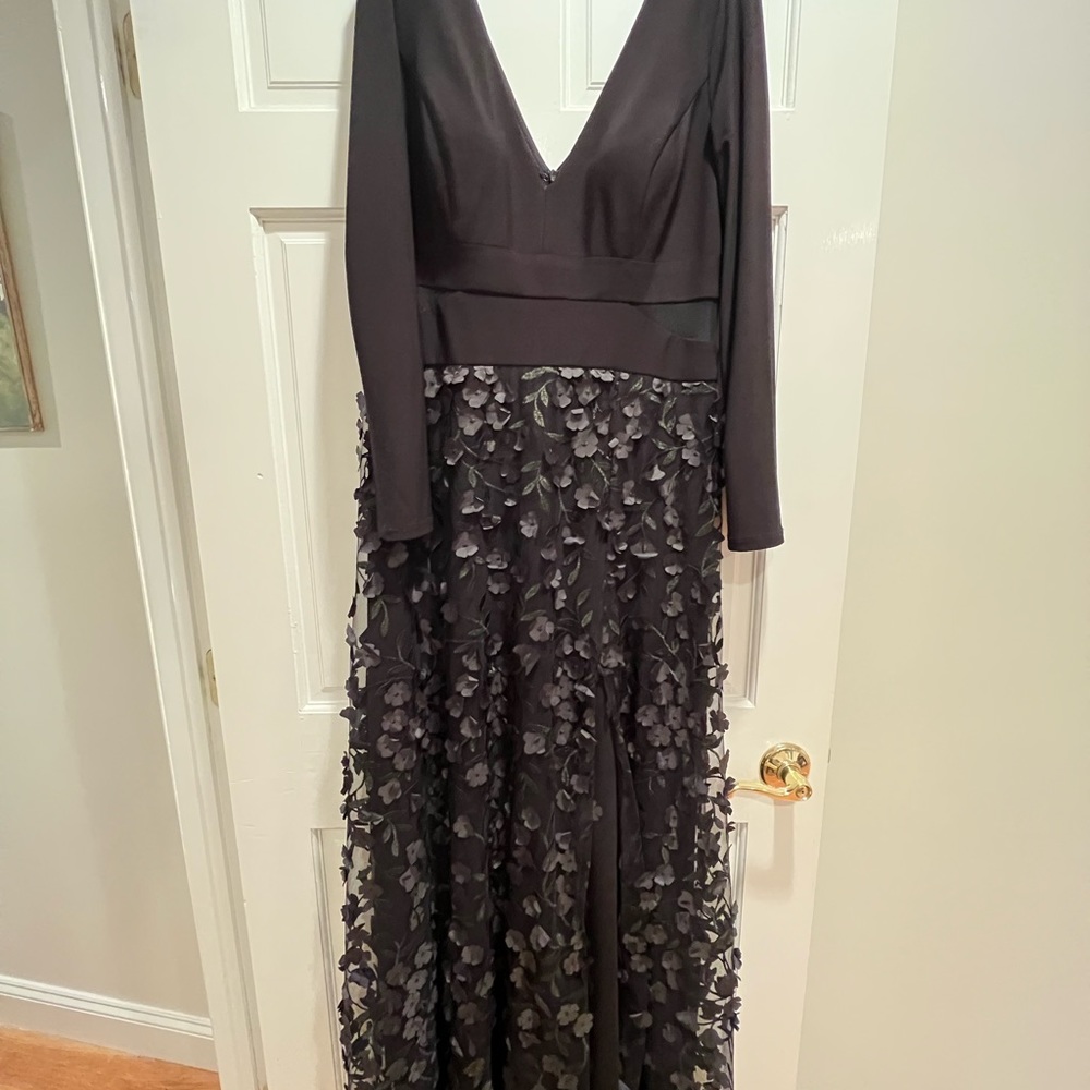 Womens black gown